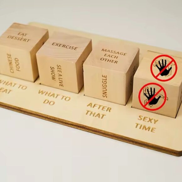 Date Night Dice Set : Roll for Romance and Adventure - Picture 3 of 6